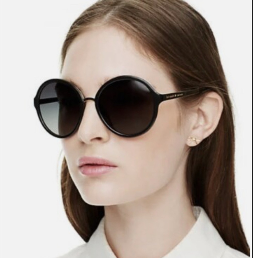 Kate Spade Black & Gold Annabeth sunglasses gradient